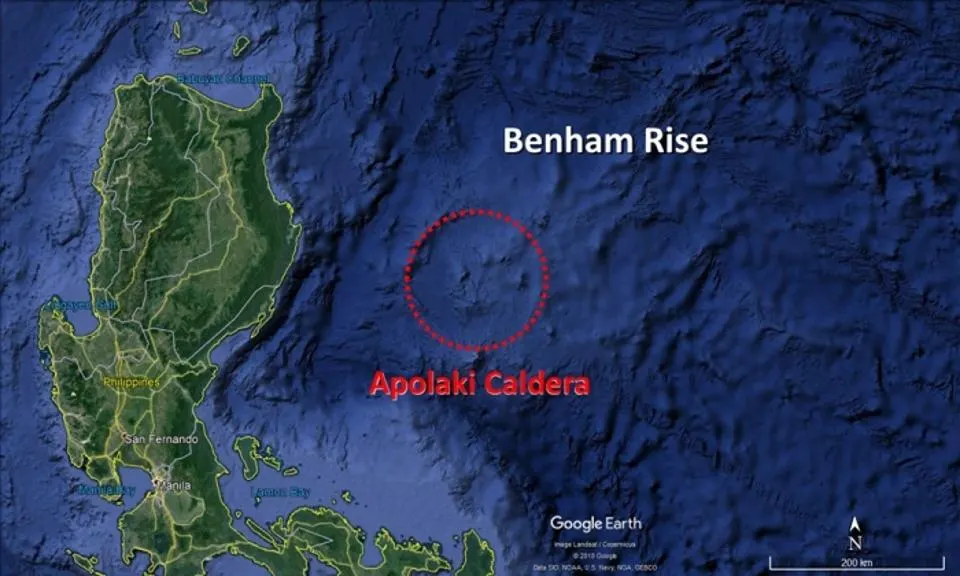 Caldera Apolaki, la plus grande caldeira du monde