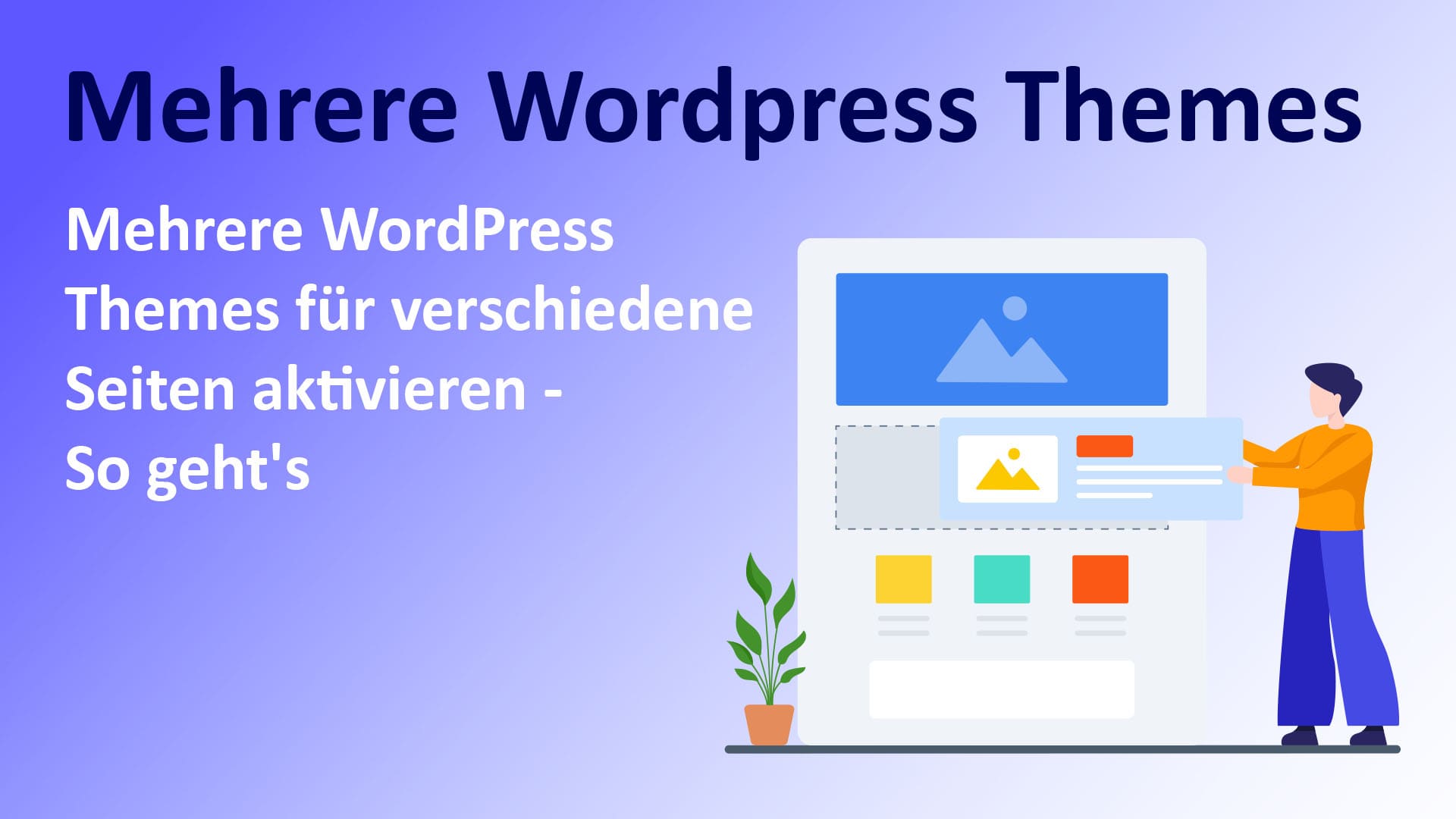 Multiple WordPress themes for different pages