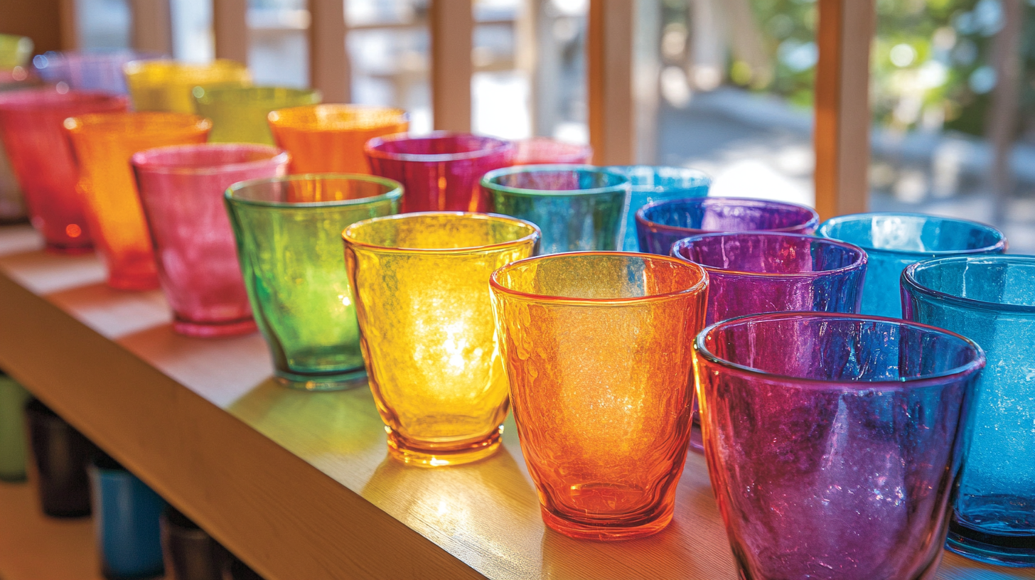 Colorful Ryukyu Glass Souvenirs