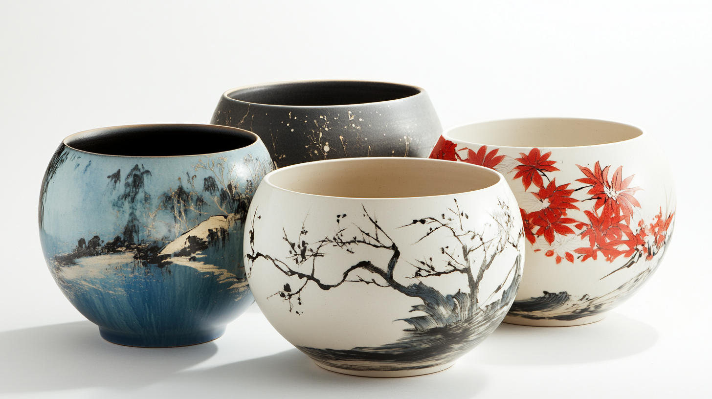 Hand-Painted Kiyomizu Ceramics